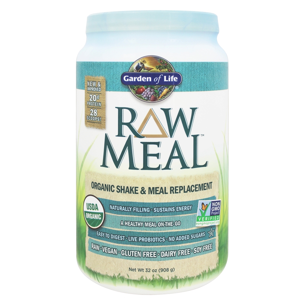 Garden Of Life Raw Meal Organic Shake Meal Replacement Original