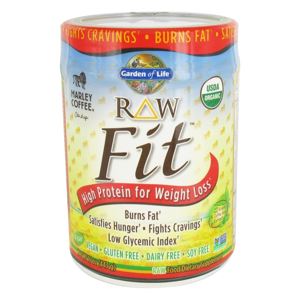 Garden Of Life Raw Fit High Protein For Weight Loss Marley Coffee